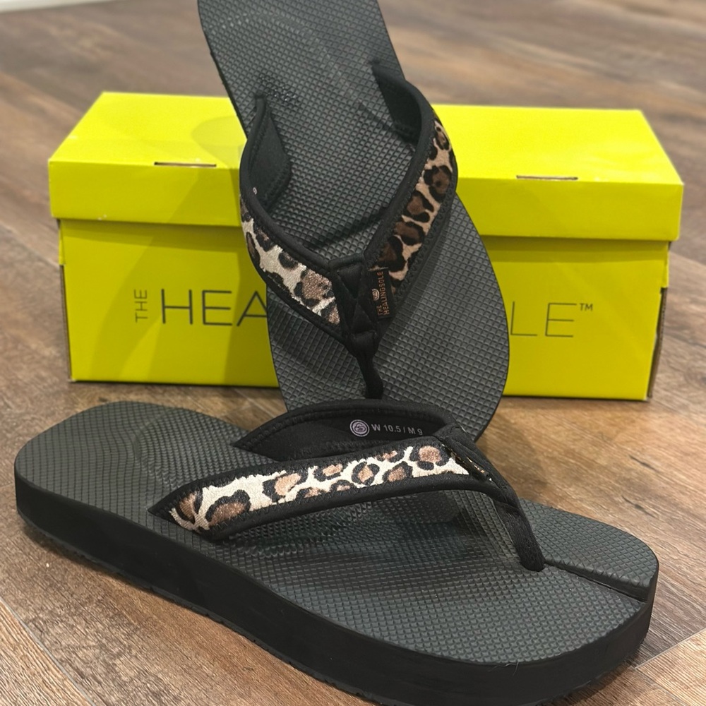 Leopard Print Women's Sandals